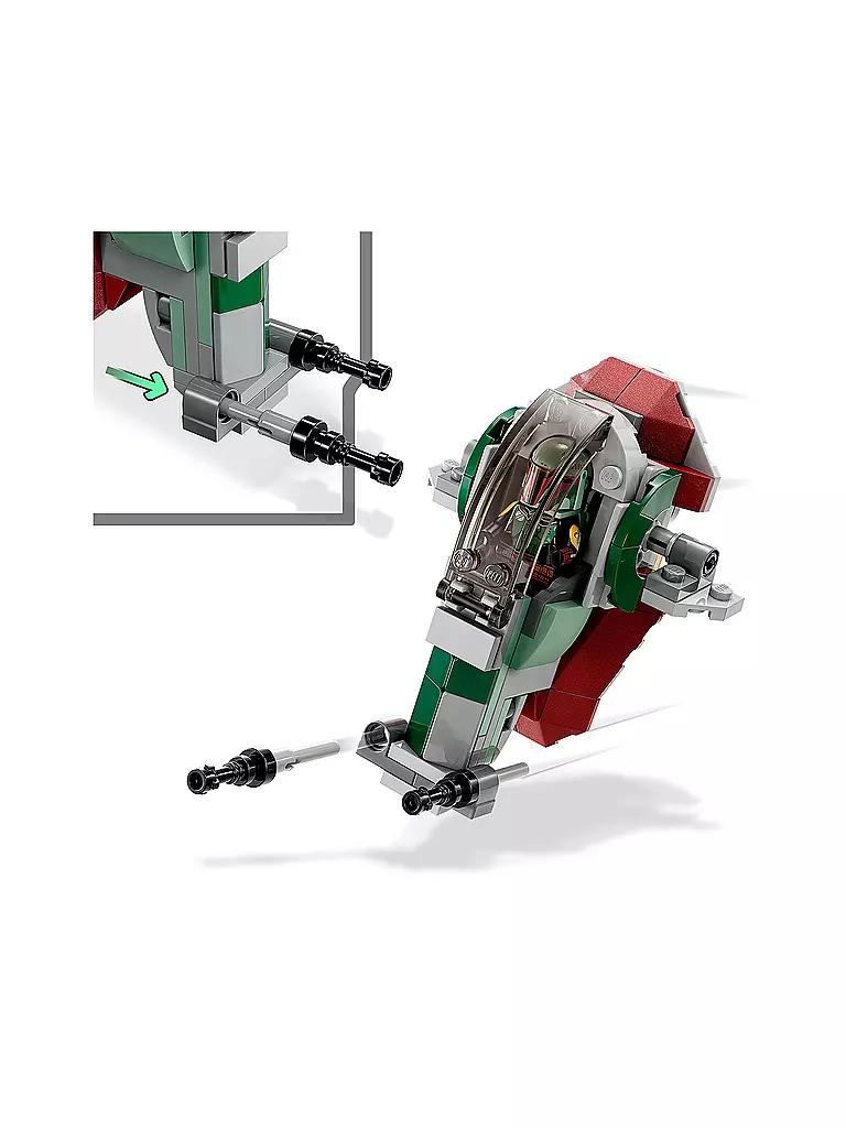 LEGO | Star Wars - Boba Fetts Starship™ – Microfighter 75344 | keine Farbe
