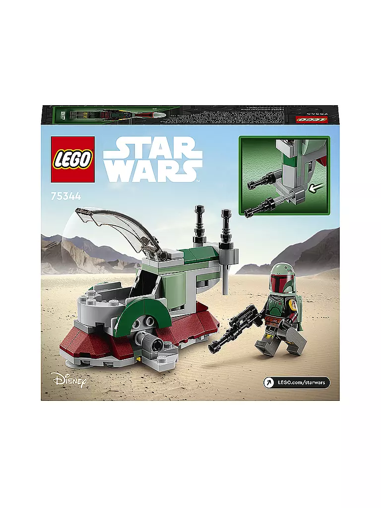 LEGO | Star Wars - Boba Fetts Starship™ – Microfighter 75344 | keine Farbe
