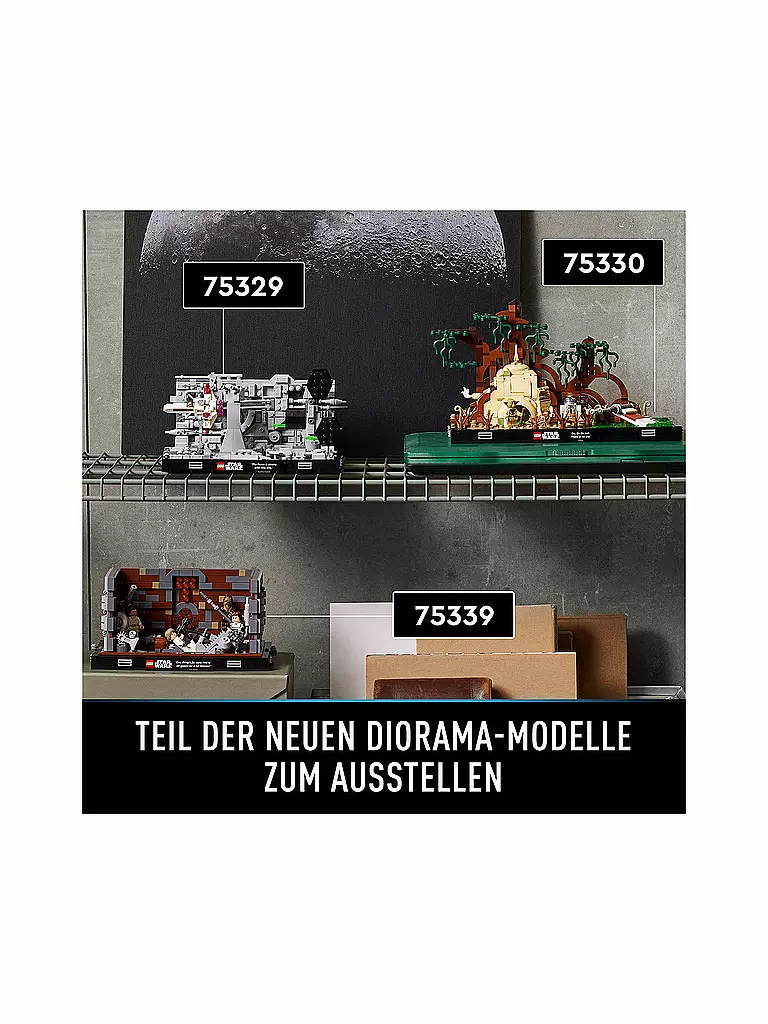 LEGO | Star Wars - Death Star™ Trench Run Diorama 75329 | keine Farbe