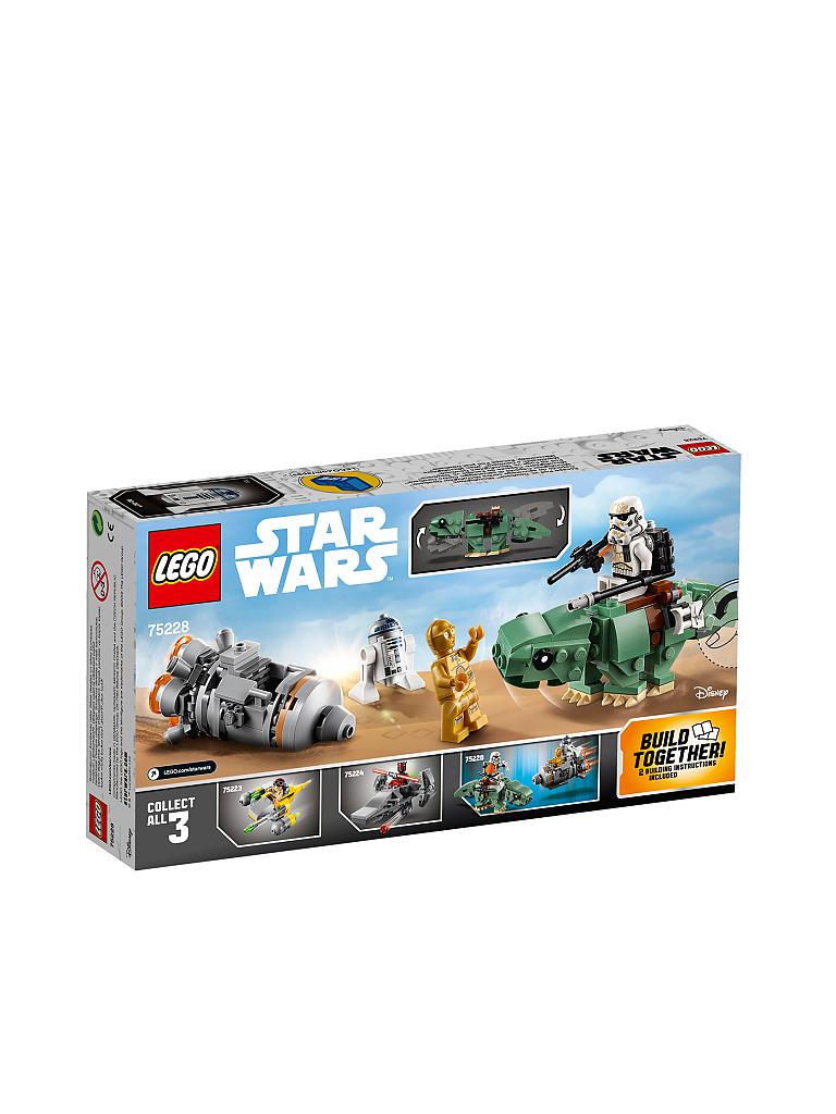 LEGO | Star Wars - Escape Pod vs Dewpack Microfighters 75228 | transparent