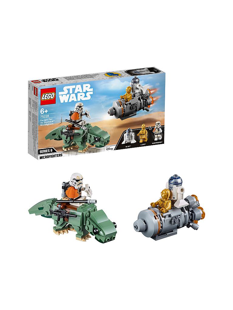 LEGO | Star Wars - Escape Pod vs Dewpack Microfighters 75228 | transparent