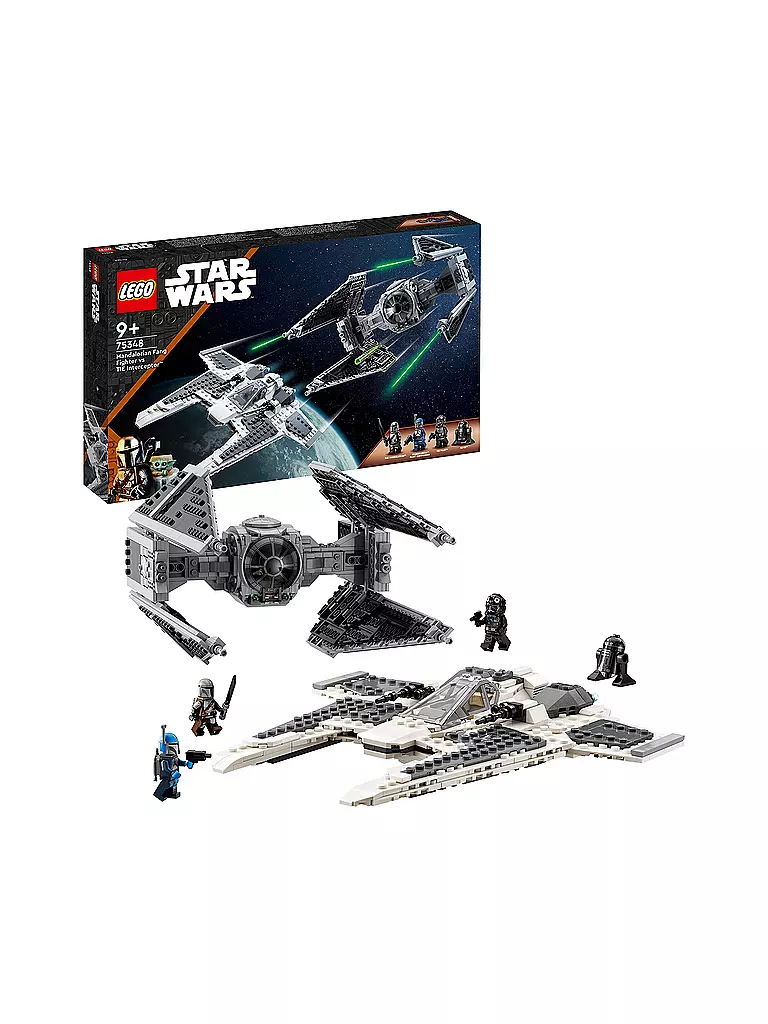 LEGO | Star Wars - Mandalorianischer Fang Fighter vs. TIE Interceptor 30412 | keine Farbe