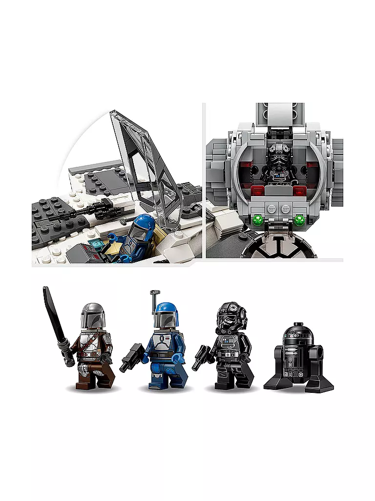 LEGO | Star Wars - Mandalorianischer Fang Fighter vs. TIE Interceptor 30412 | keine Farbe