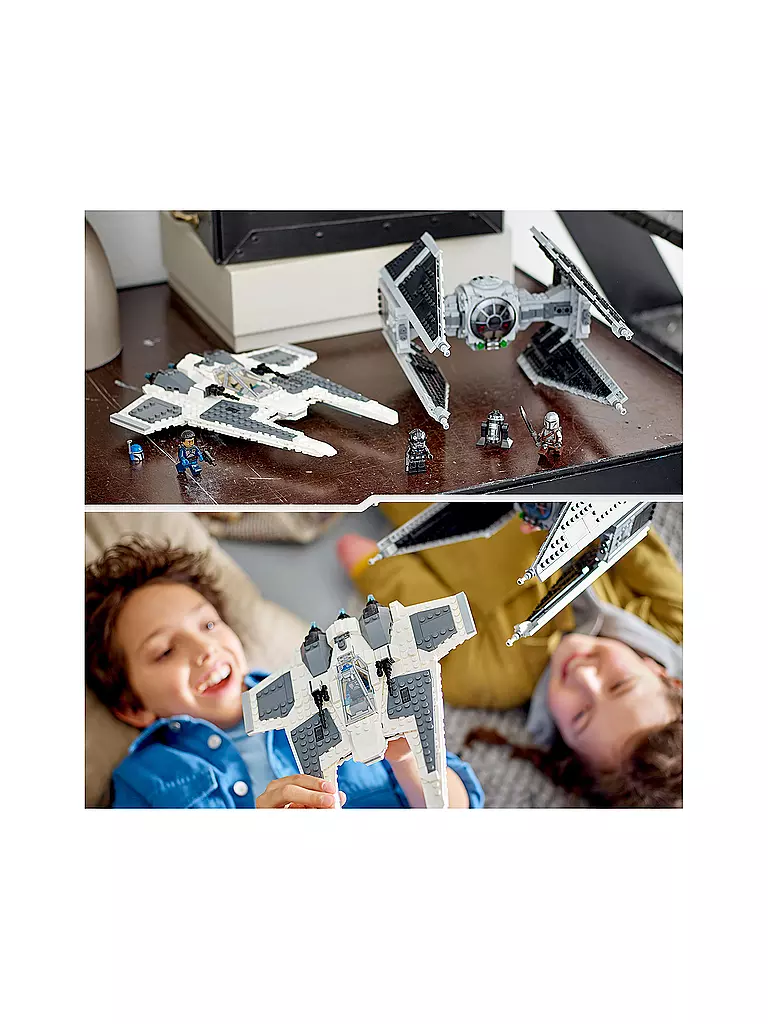 LEGO | Star Wars - Mandalorianischer Fang Fighter vs. TIE Interceptor 30412 | keine Farbe