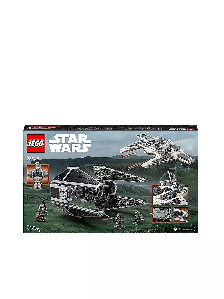 LEGO | Star Wars - Mandalorianischer Fang Fighter vs. TIE Interceptor 30412 | keine Farbe