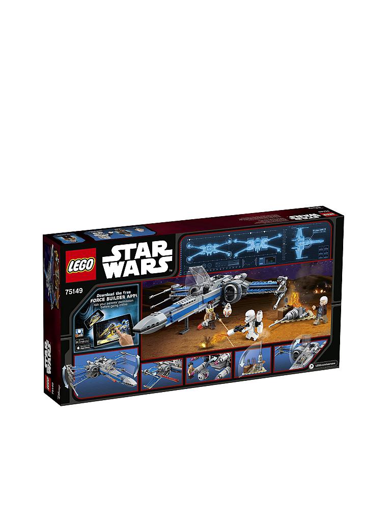 LEGO | Star Wars - Resistance X-Wing Fighter 75149 | transparent