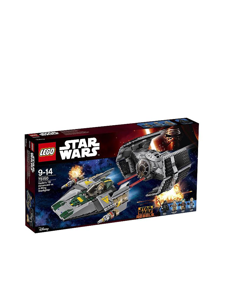 LEGO | Star Wars - Vaders Tie Advanced vs. A-Wing Starfighter 75150 | 