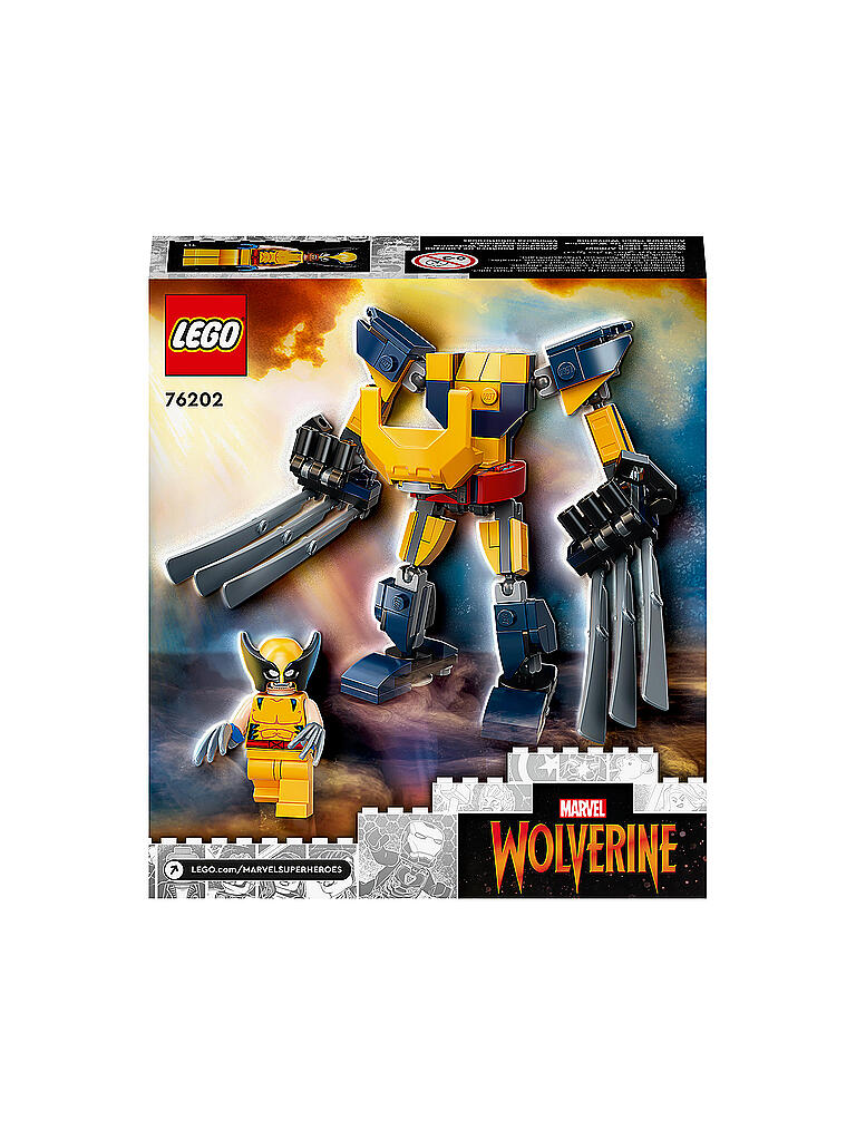 LEGO | Super Heroes - Avengers -  Wolverine Mech 76202 | keine Farbe
