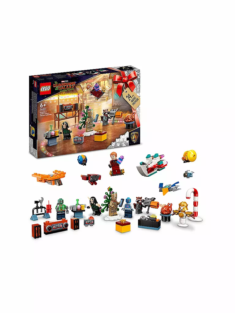 LEGO | Super Heroes - Guardians of the Galaxy Adventskalender 76231 | keine Farbe