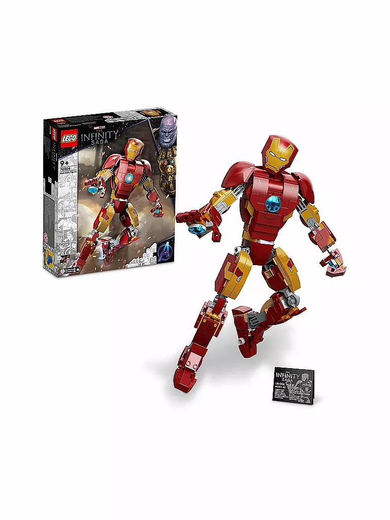 LEGO | Super Heroes - Infinity Saga - Iron Man Figur 76206 | keine Farbe