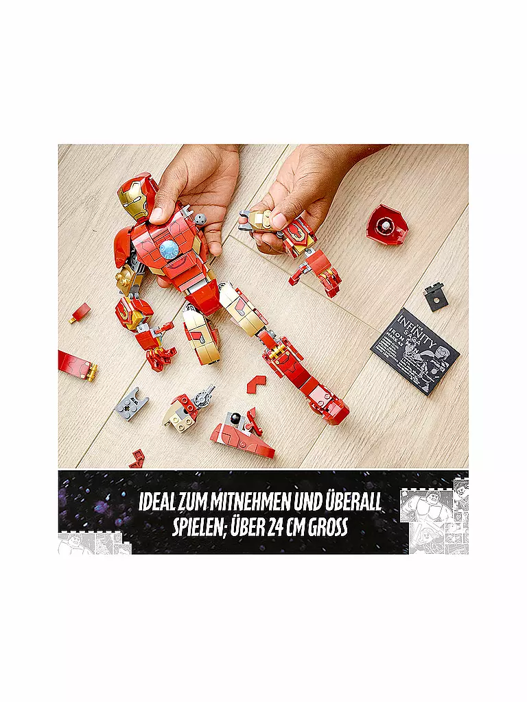 LEGO | Super Heroes - Infinity Saga - Iron Man Figur 76206 | keine Farbe