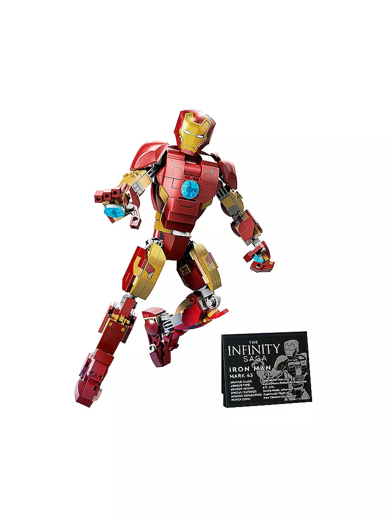 LEGO | Super Heroes - Infinity Saga - Iron Man Figur 76206 | keine Farbe