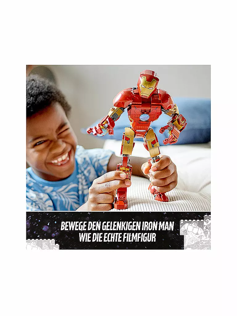 LEGO | Super Heroes - Infinity Saga - Iron Man Figur 76206 | keine Farbe