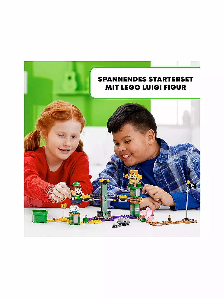 LEGO | Super Mario™ - Abenteuer mit Luigi – Starterset 71387 | keine Farbe