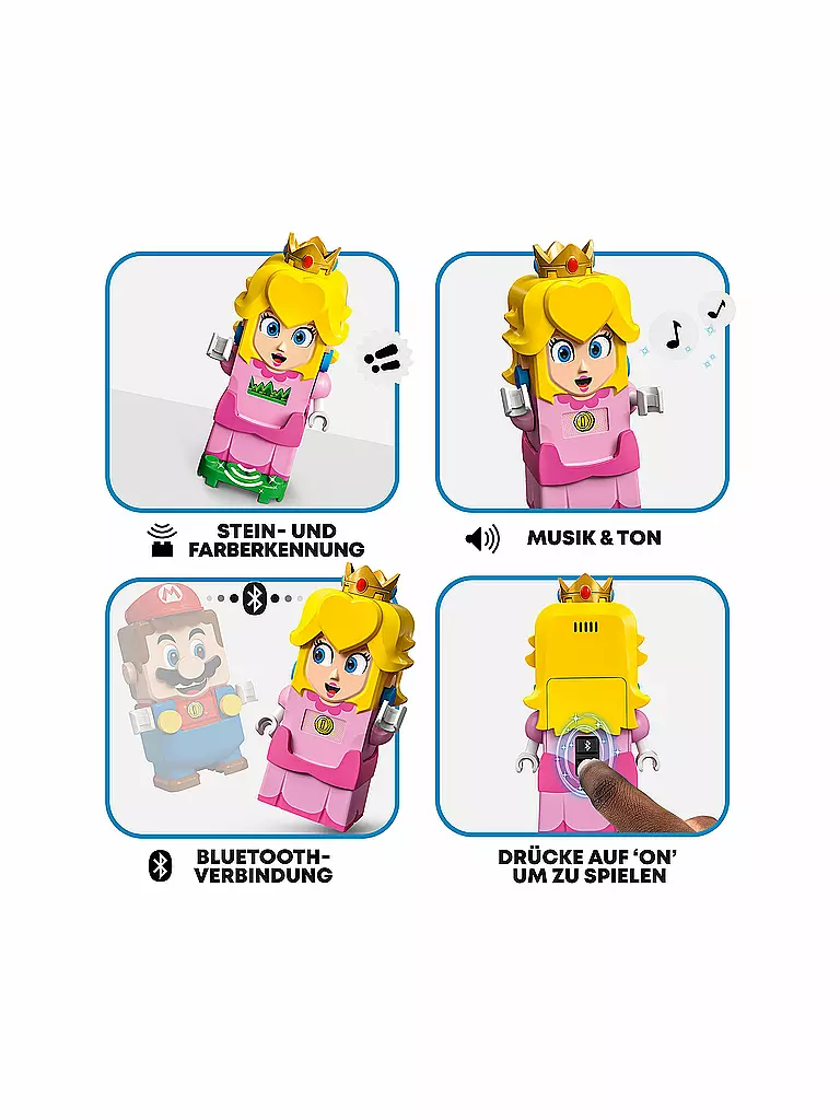 LEGO | Super Mario™ - Abenteuer mit Peach – Starterset 71403 | keine Farbe