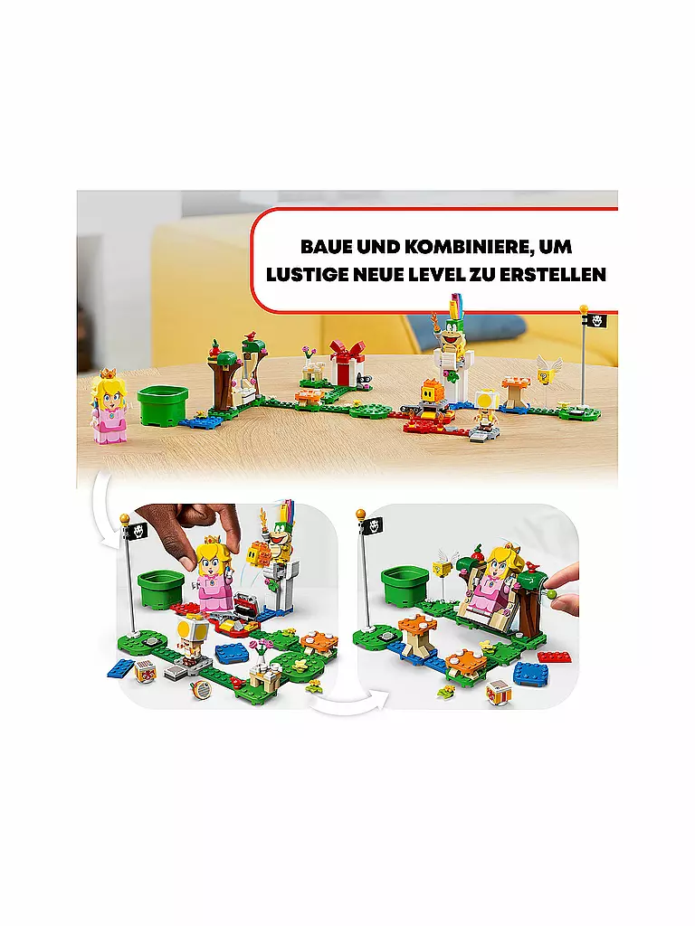 LEGO | Super Mario™ - Abenteuer mit Peach – Starterset 71403 | keine Farbe