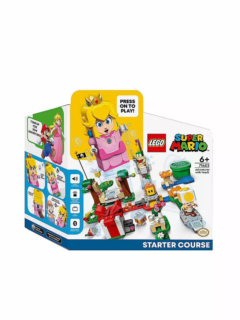 LEGO | Super Mario™ - Abenteuer mit Peach – Starterset 71403 | keine Farbe