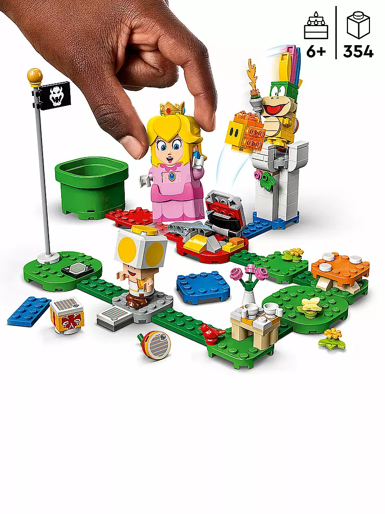 LEGO | Super Mario™ - Abenteuer mit Peach – Starterset 71403 | keine Farbe