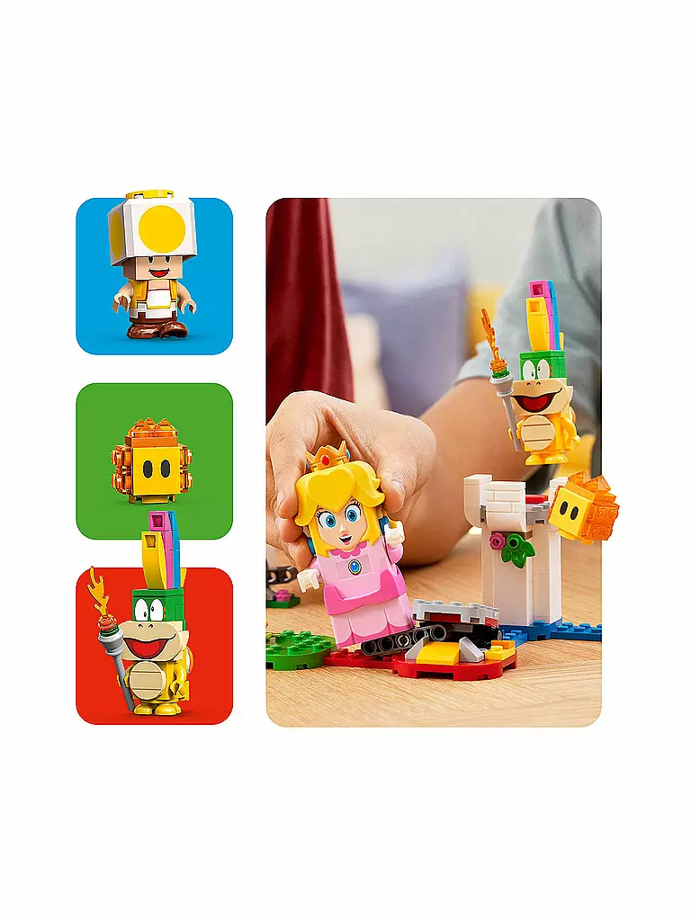 LEGO | Super Mario™ - Abenteuer mit Peach – Starterset 71403 | keine Farbe