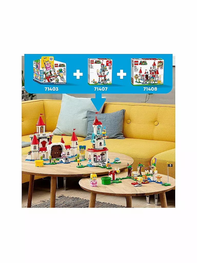 LEGO | Super Mario™ - Abenteuer mit Peach – Starterset 71403 | keine Farbe