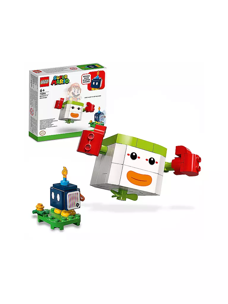 LEGO | Super Mario™ - Bowser Jr‘s Clown Kutsche – Erweiterungsset 71396 | keine Farbe