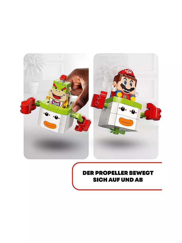 LEGO | Super Mario™ - Bowser Jr‘s Clown Kutsche – Erweiterungsset 71396 | keine Farbe