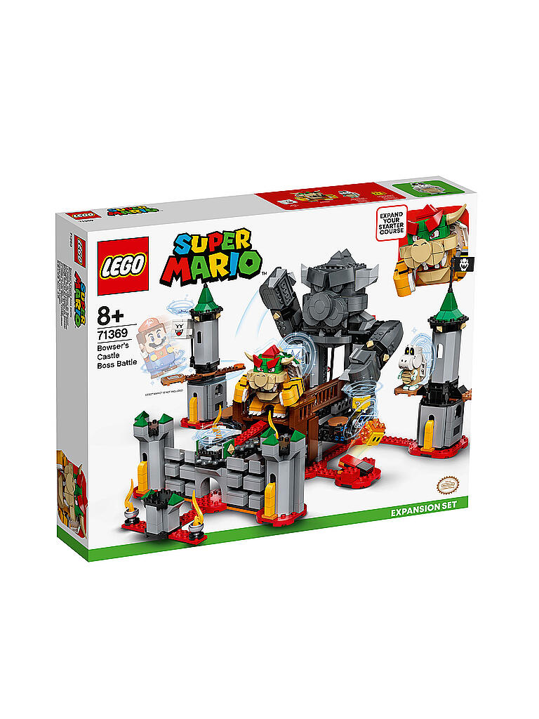 LEGO | Super Mario™ - Bowsers Festung – Erweiterungsset 71369 | transparent