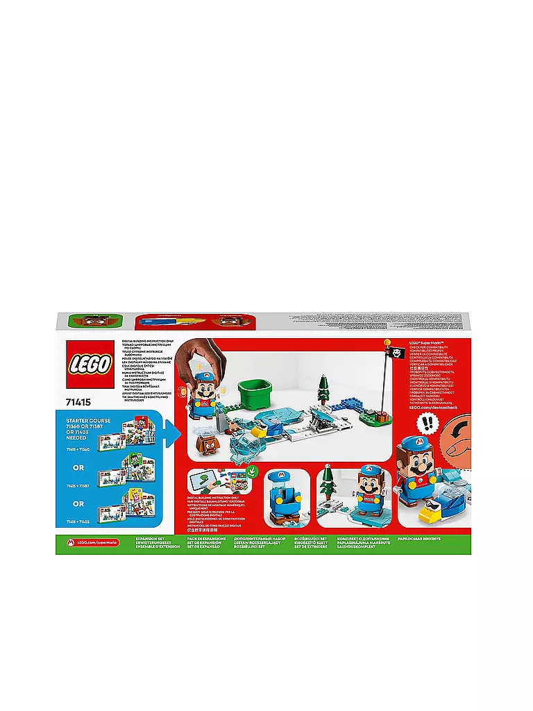 LEGO | Super Mario™ - Eis-Mario-Anzug – Erweiterungsset 71415 | keine Farbe