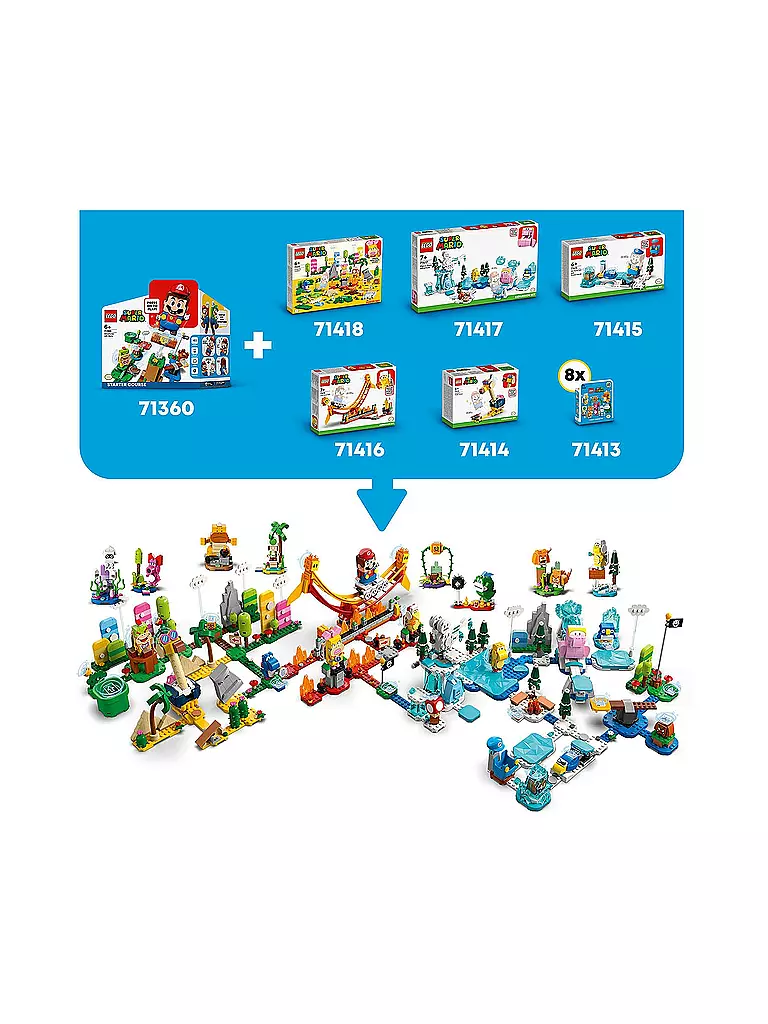 LEGO | Super Mario™ - Eis-Mario-Anzug – Erweiterungsset 71415 | keine Farbe