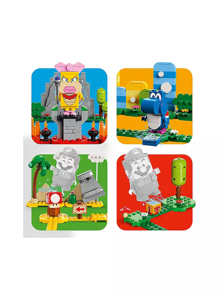 LEGO | Super Mario™ - Kreativbox – Leveldesigner-Set 71418 | keine Farbe