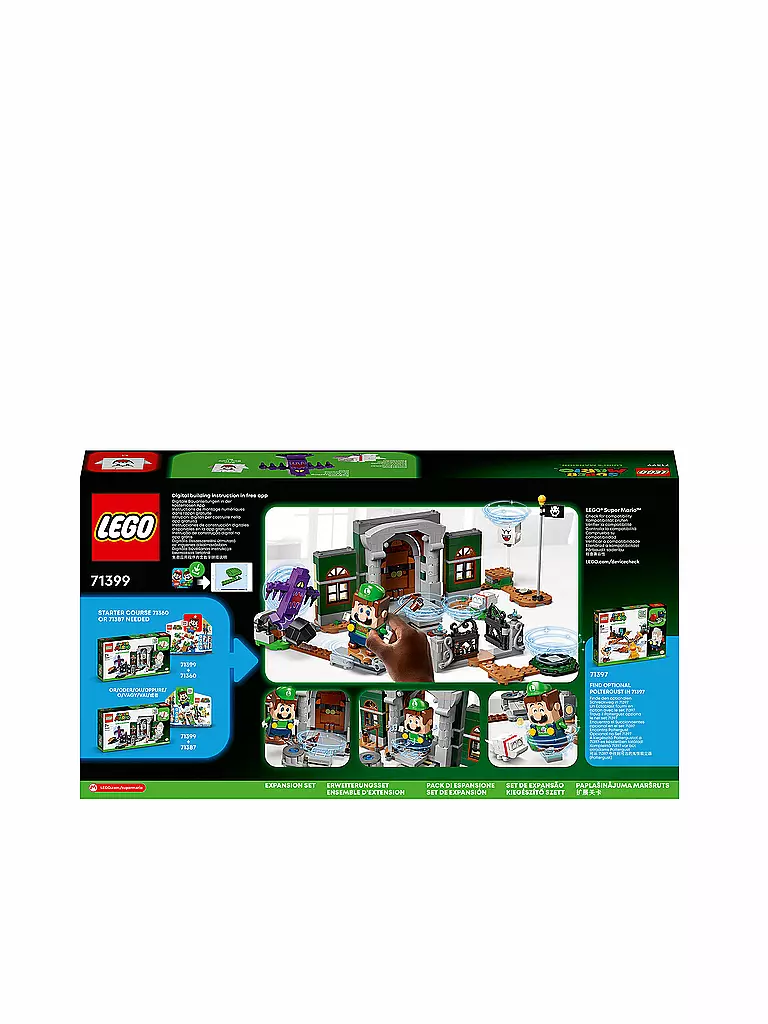 LEGO | Super Mario™ - Luigi’s Mansion™: Eingang – Erweiterungsset 71399 | keine Farbe