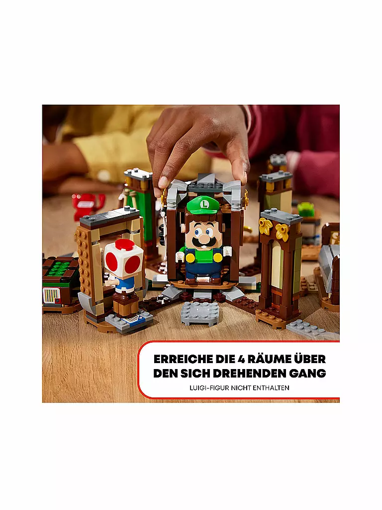 LEGO | Super Mario™ - Luigi’s Mansion™: Gruseliges Versteckspiel – Erweiterungsset 71401 | keine Farbe