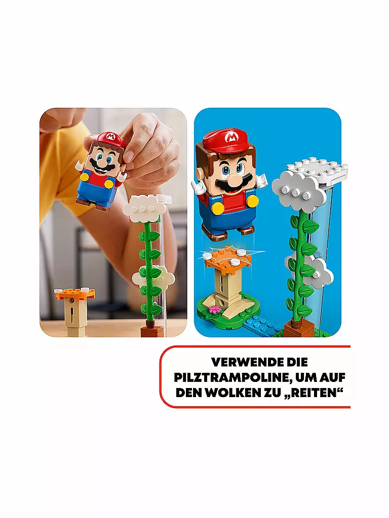 LEGO | Super Mario™ - Maxi-Spikes Wolken-Challenge – Erweiterungsset 71409 | keine Farbe