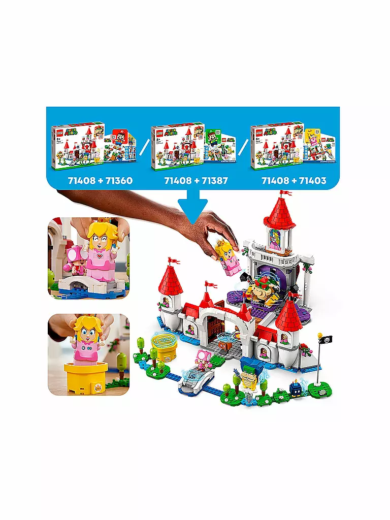 LEGO | Super Mario™ - Pilz-Palast – Erweiterungsset 71408 | keine Farbe