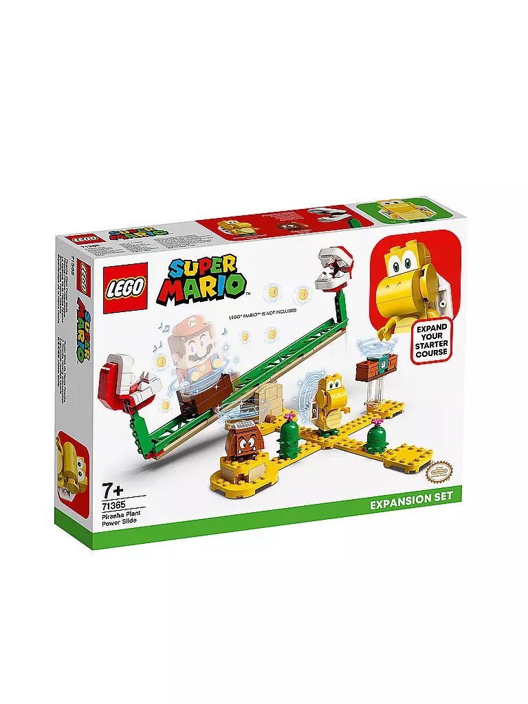 LEGO | Super Mario™ - Piranha-Pflanze-Powerwippe – Erweiterungsset 71365 | keine Farbe