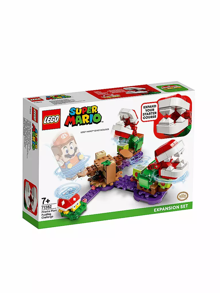 LEGO | Super Mario - Piranha-Pflanzen-Herausforderung – Erweiterungsset 71382 | keine Farbe