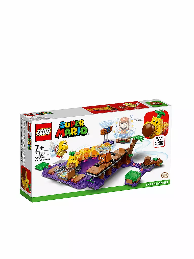 LEGO | Super Mario - Wigglers Giftsumpf – Erweiterungsset 71383 | keine Farbe