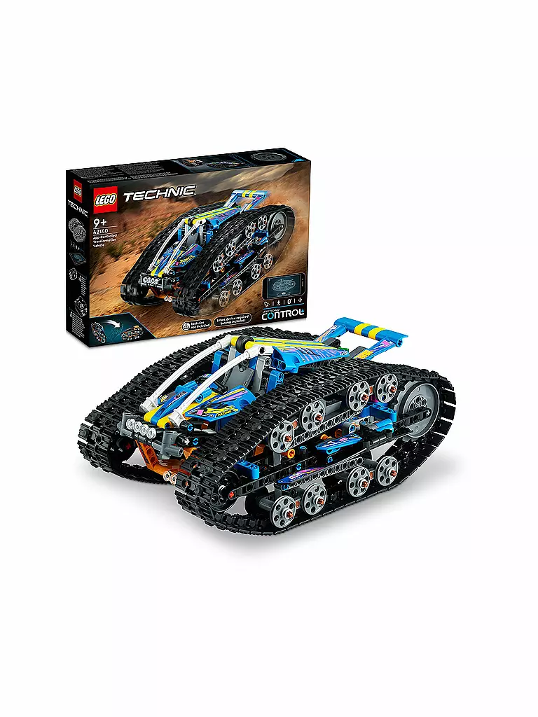 LEGO | Technic - App-gesteuertes Transformationsfahrzeug 42140 | keine Farbe