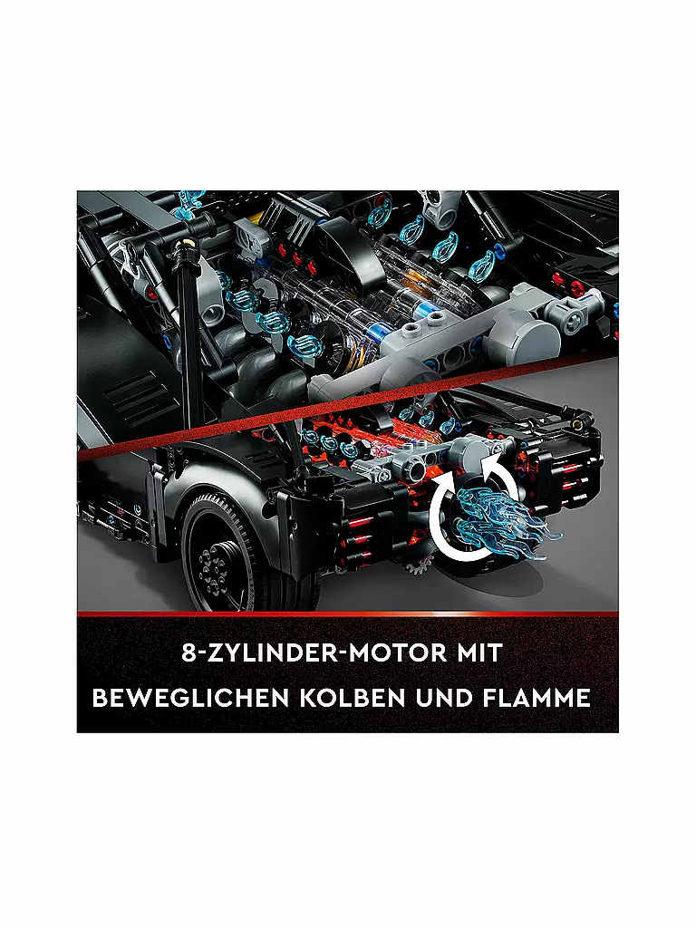 LEGO | Technic - BATMANS BATMOBIL™ 42127 | keine Farbe