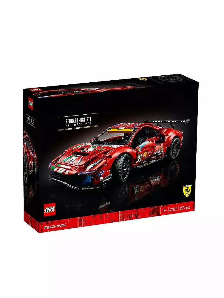 LEGO | Technic - Ferrari 488 GTE “AF Corse 51” 42125 | keine Farbe