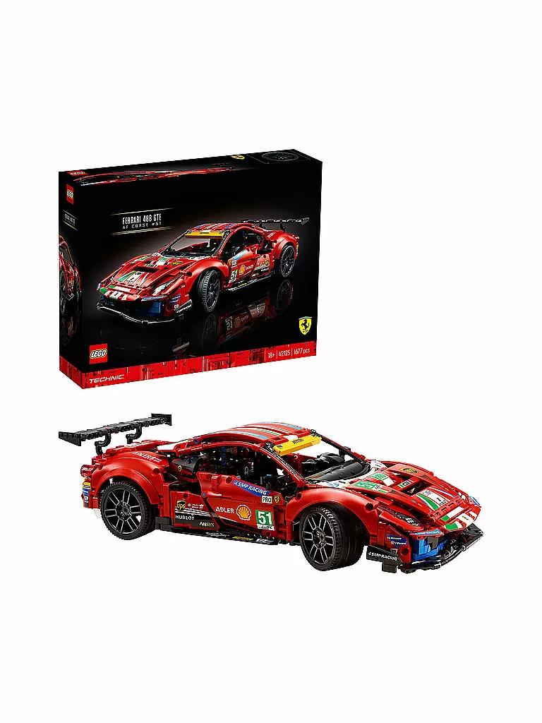 LEGO | Technic - Ferrari 488 GTE “AF Corse 51” | keine Farbe