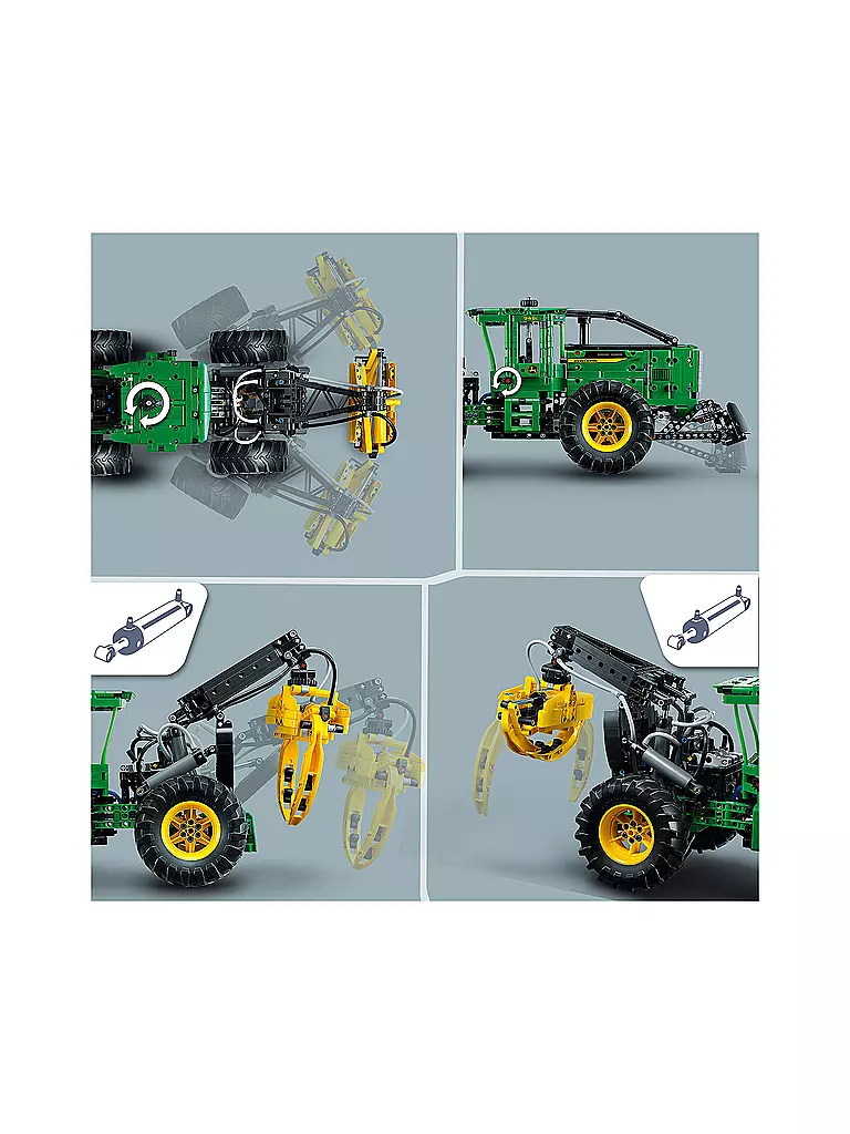 LEGO | Technic - John Deere 948L-II Skidder 42157 | keine Farbe