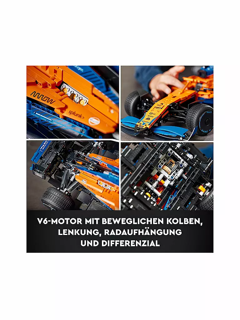 LEGO | Technic - McLaren Formel 1™ Rennwagen 42141 | keine Farbe