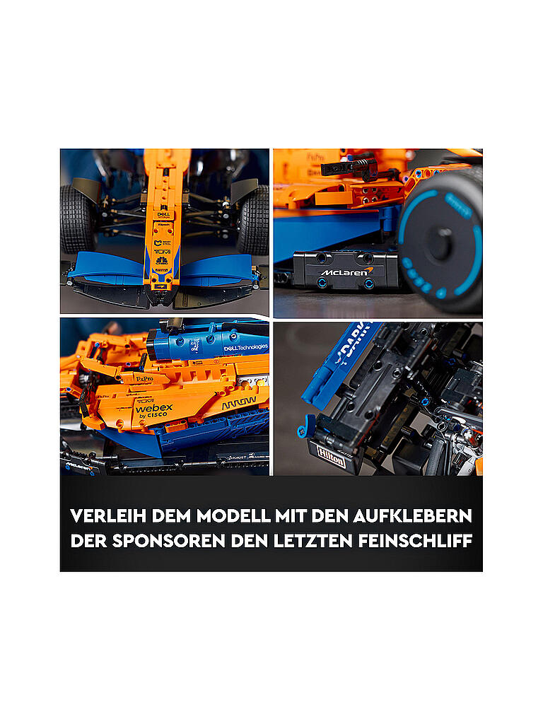 LEGO | Technic - McLaren Formel 1™ Rennwagen 42141 | keine Farbe