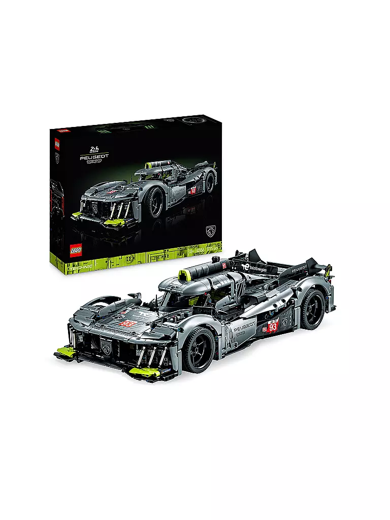 LEGO | Technic - PEUGEOT 9X8 24H Le Mans Hybrid Hypercar 42156 | keine Farbe