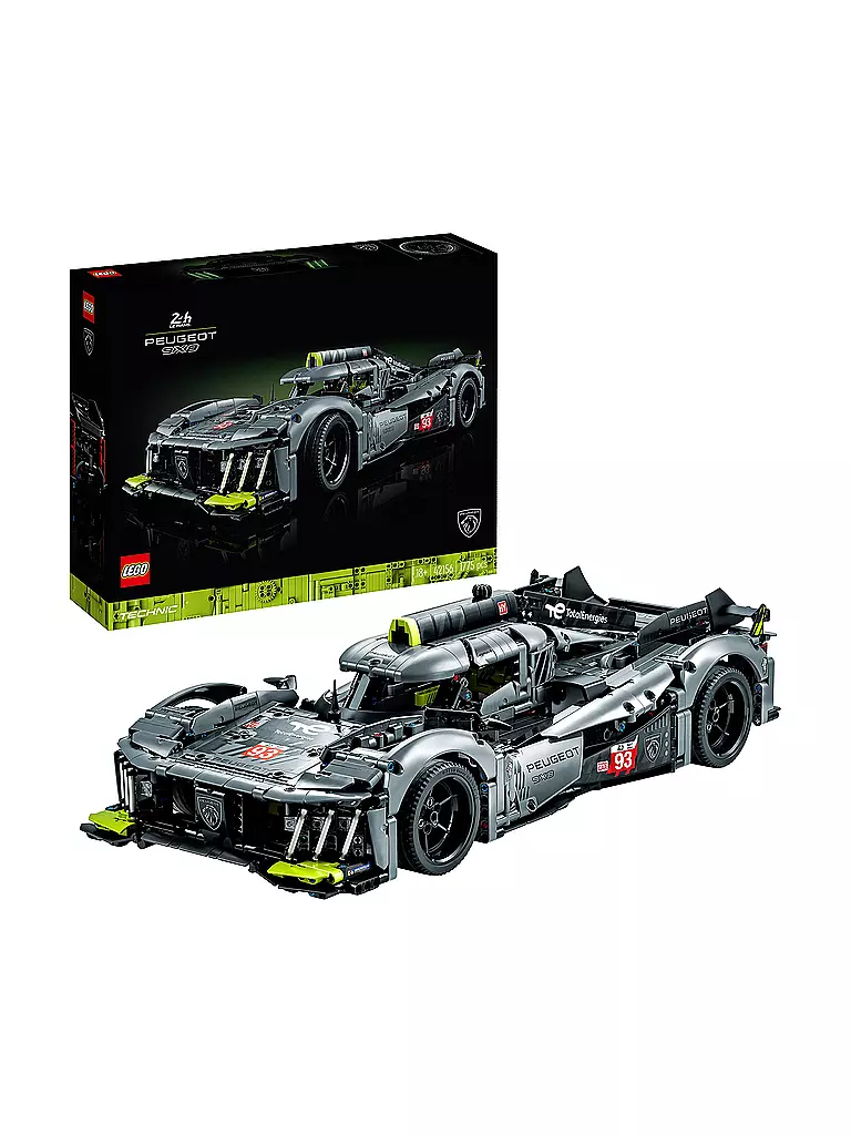 LEGO | Technic - PEUGEOT 9X8 24H Le Mans Hybrid Hypercar 42156 | keine Farbe