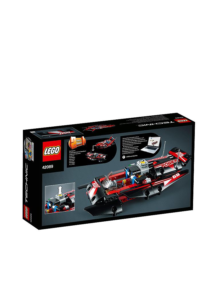 Lego Technic Rennboot 42089 Transparent