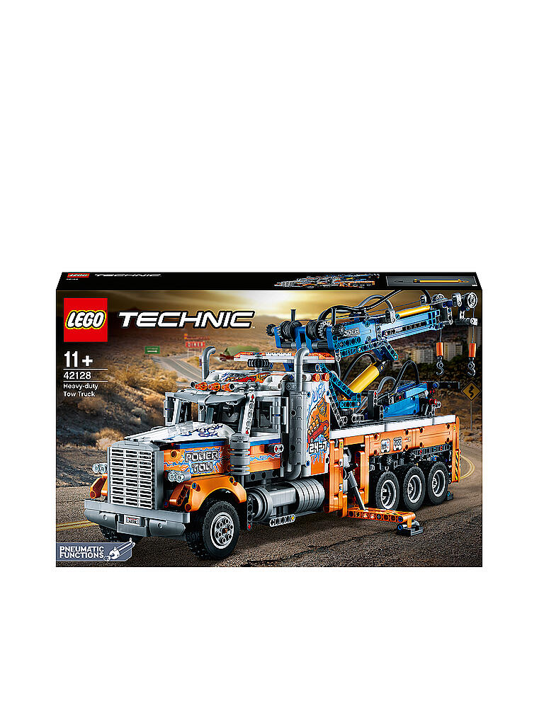 LEGO | Technic - Schwerlast-Abschleppwagen 42128 | transparent