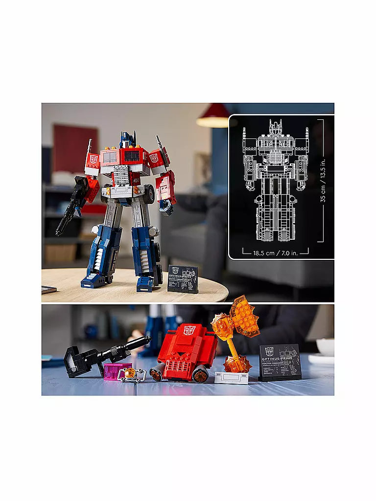 LEGO | Transformers - Optimus Prime 10302 | keine Farbe