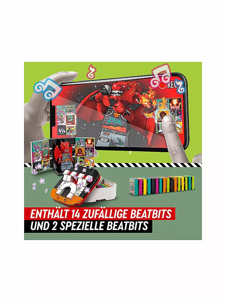 LEGO | VIDIYO™ - Metal Dragon BeatBox 43109  | keine Farbe